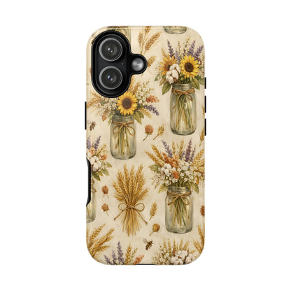Wheat + Mason Jars Tough Case