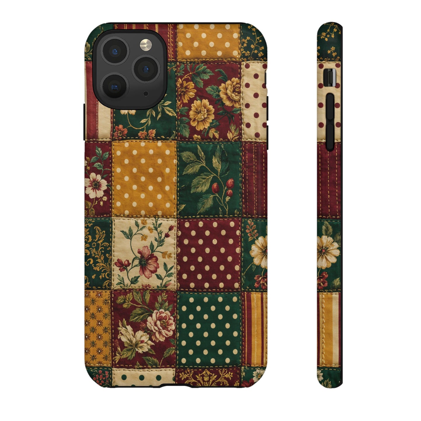 Jewel Tone Patchwork Tough Case