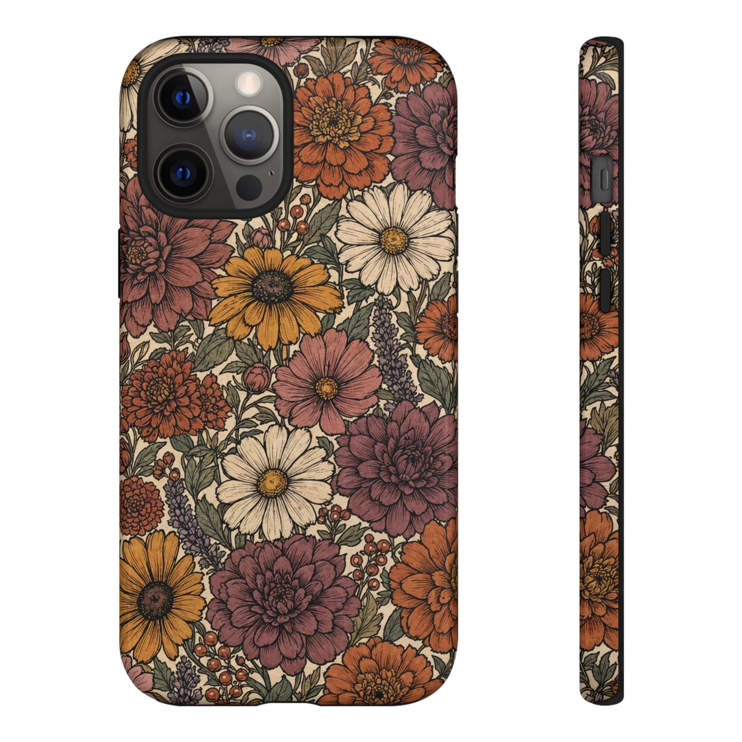 Inked Bouquet Tough Case