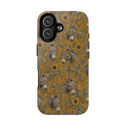 Donkey Sunflower Magnetic Case