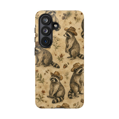 Painted Raccoon Tough Case