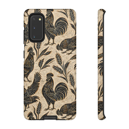 Carved Rooster Tough Case