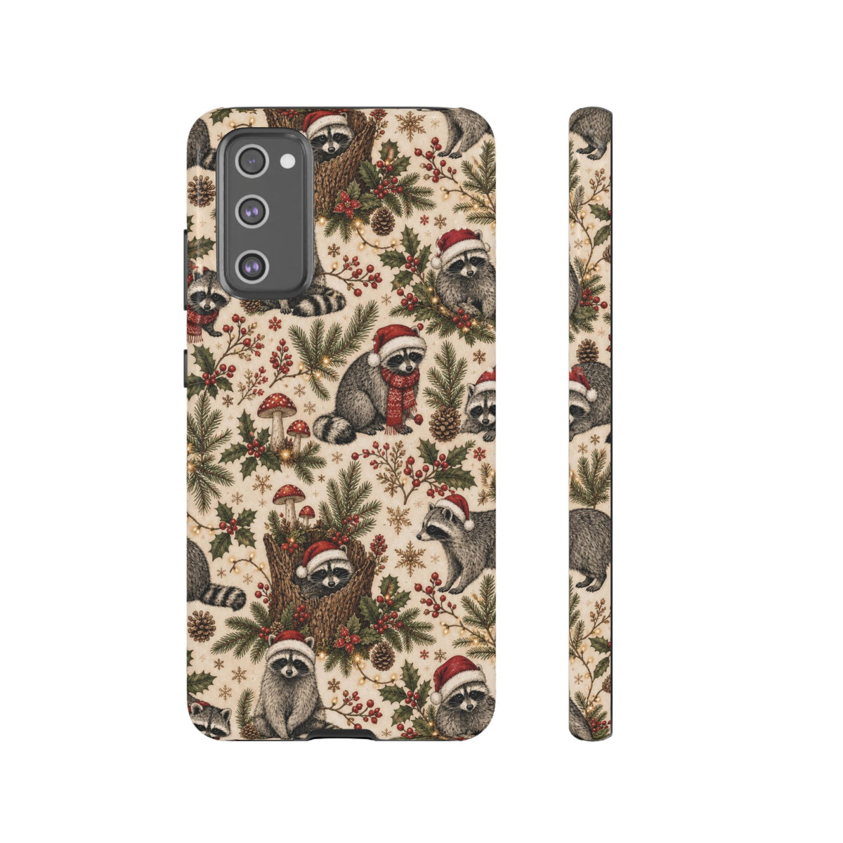 Raccoon Hollow Christmas Tough Case