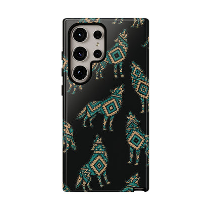 Turquoise Wolf Tough Case