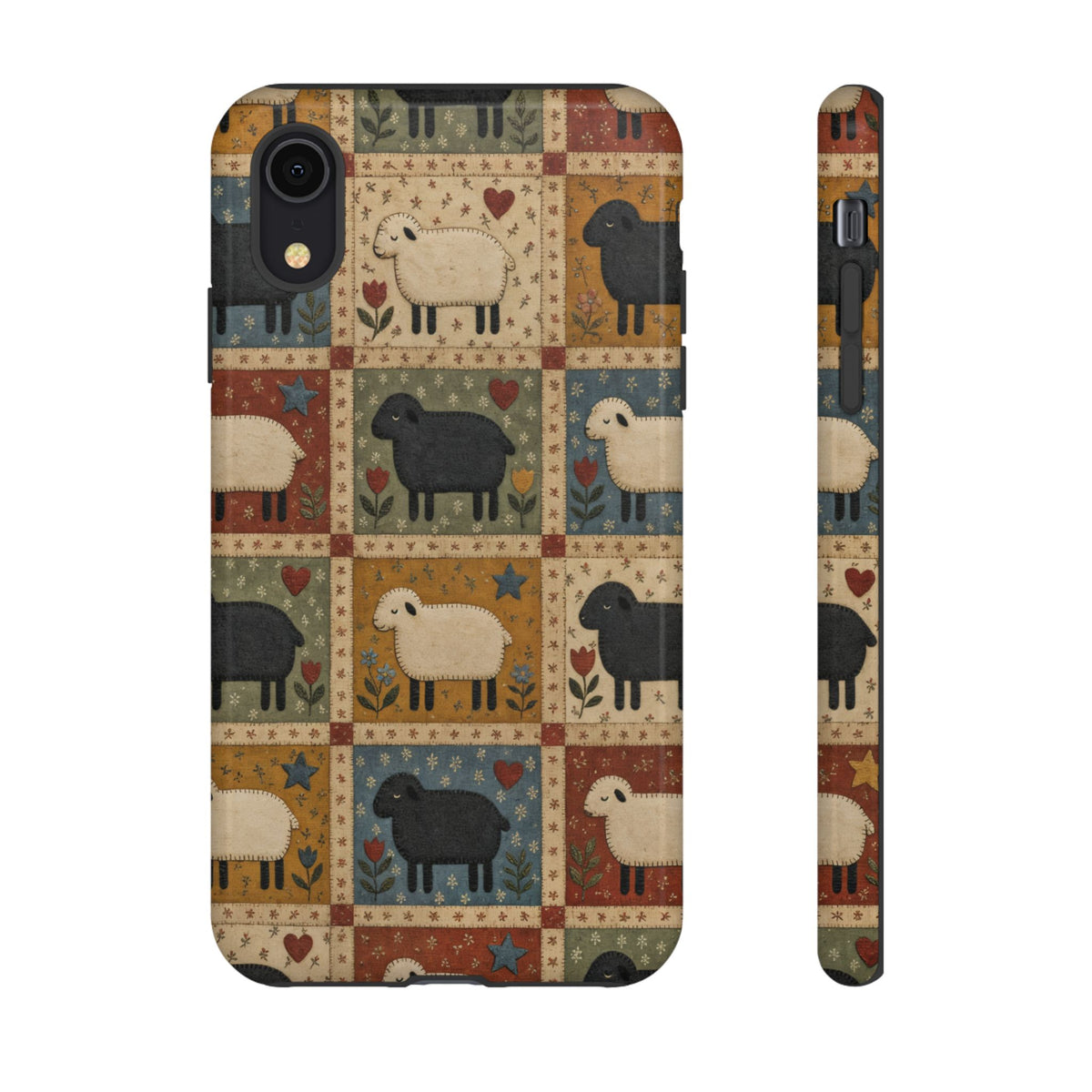 Sheep Quilt Tough Case