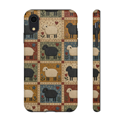 Sheep Quilt Tough Case