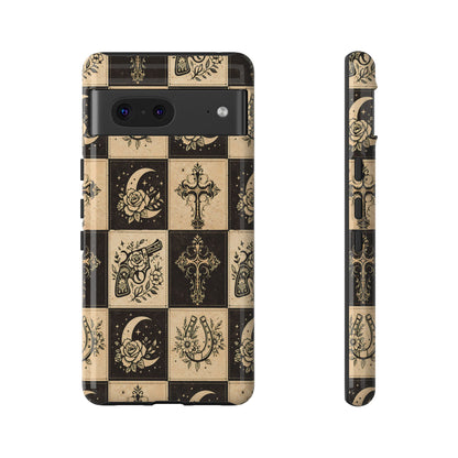 Western Patchwork Icons Tough Case