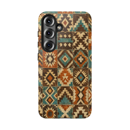 Aztec Patchwork Tough Case