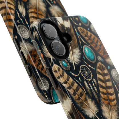 Southwest Feather Tough Case