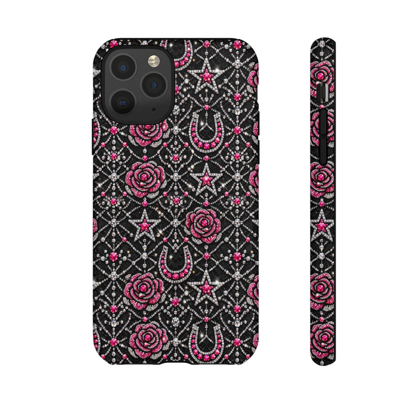 Rhinestone Rose Tough Case