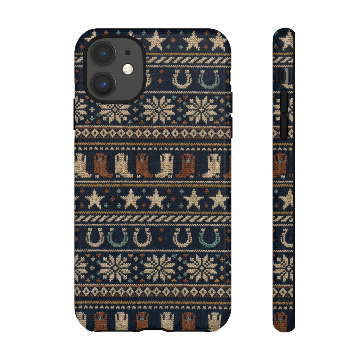 Fair Isle Boots Tough Case