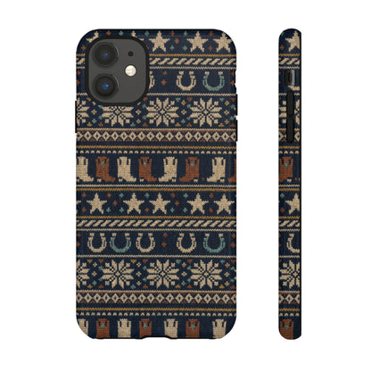 Fair Isle Boots Tough Case