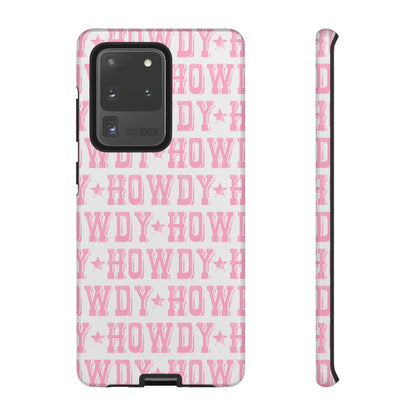 Pink Howdy Tough Case