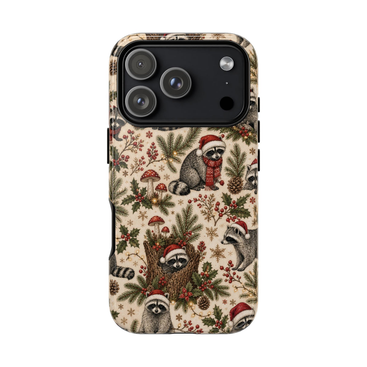 Raccoon Hollow Christmas Tough Case