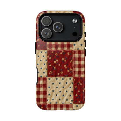 Gingham Stars Magnetic Case