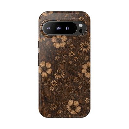 Floral Bark Tough Case