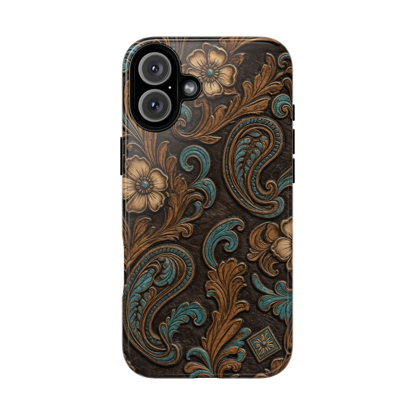 Tooled Paisley Tough Case