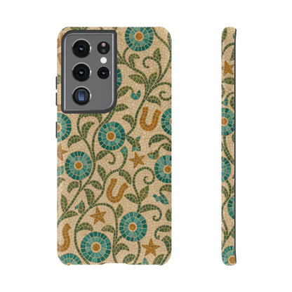 Turquoise Horseshoe Mosaic Tough Case