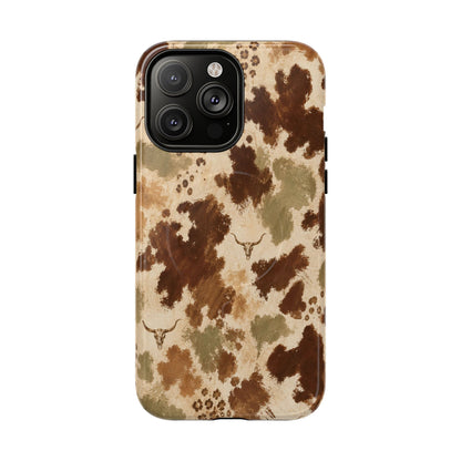 Camo Cattle Magnetic Case