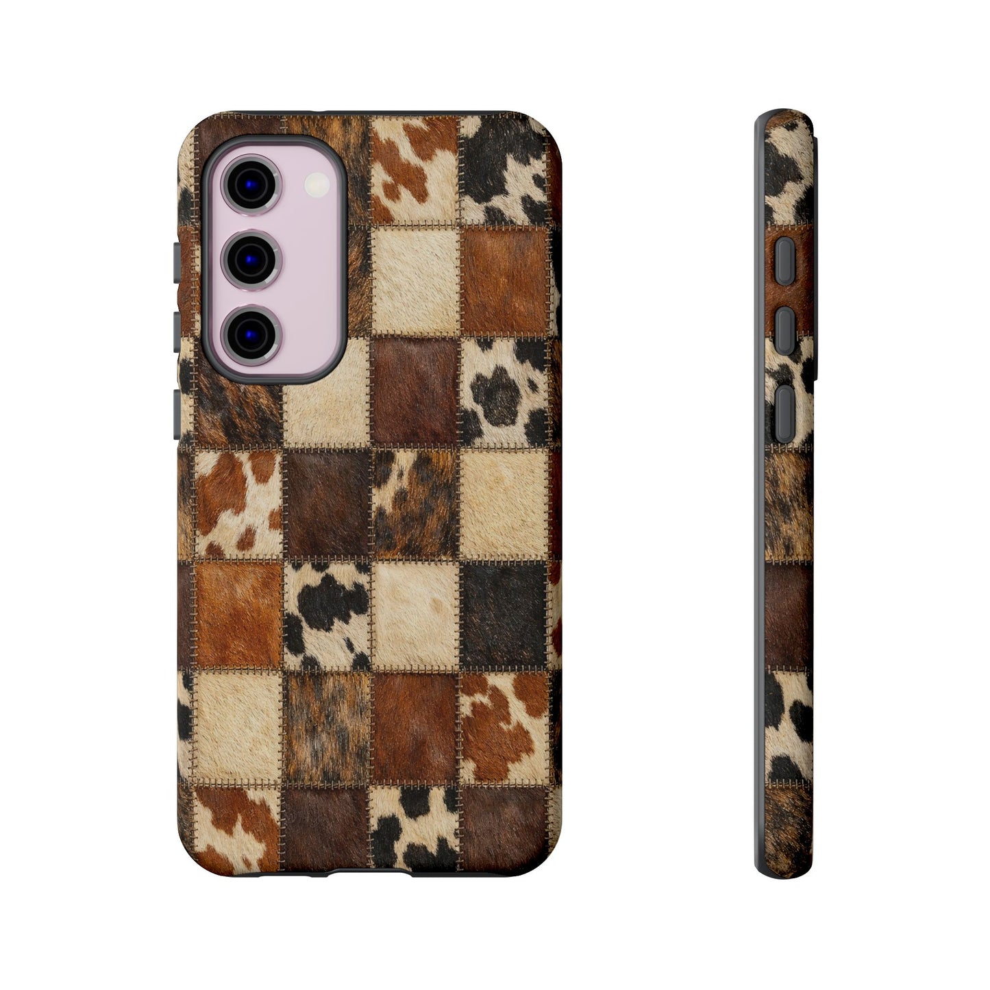 Cowhide Quilt Tough Case