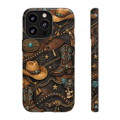 Moto Boho Cowgirl Tough Case