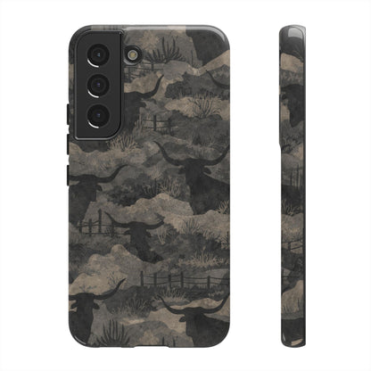 Camo Longhorns Tough Case