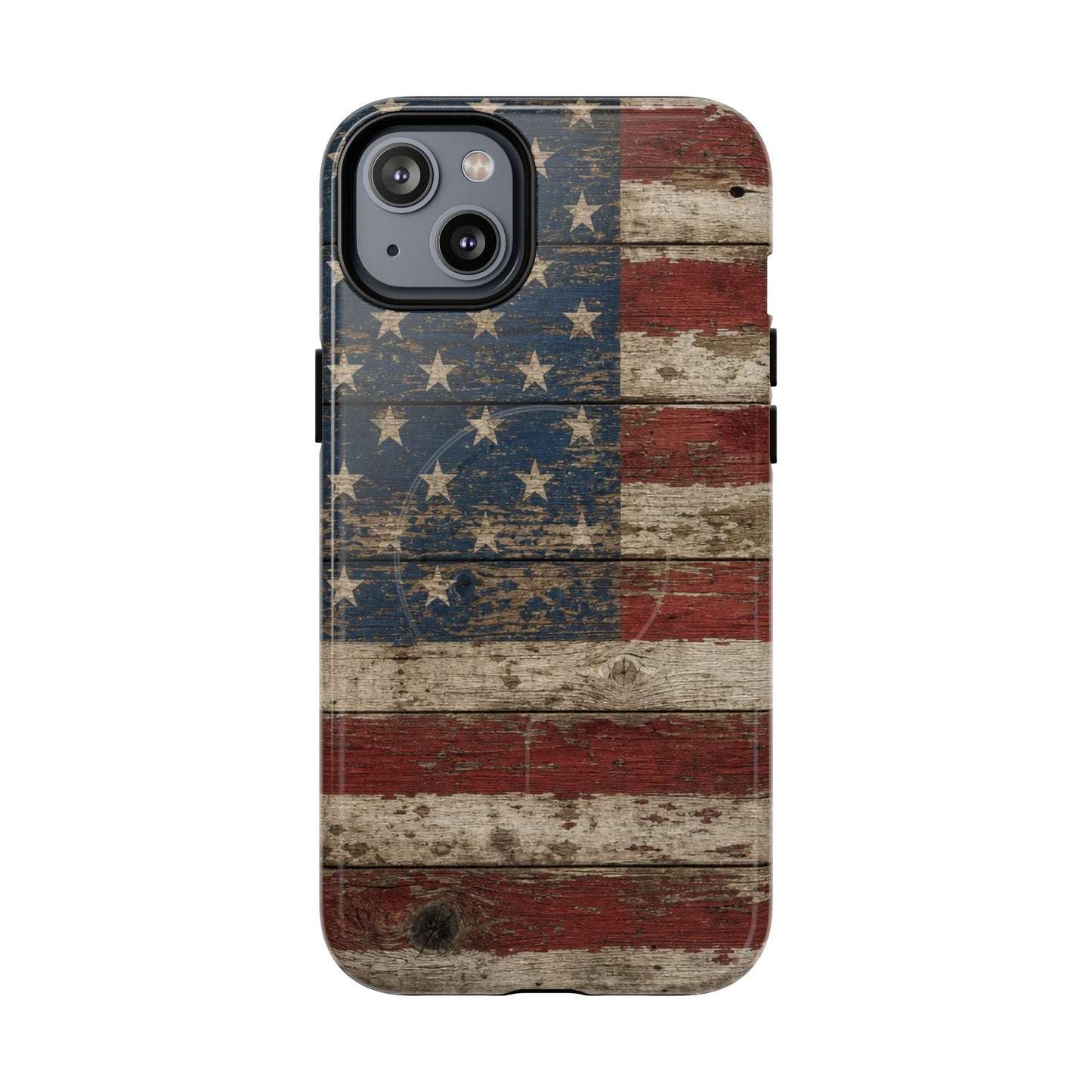 Barnwood Flag Magnetic Case