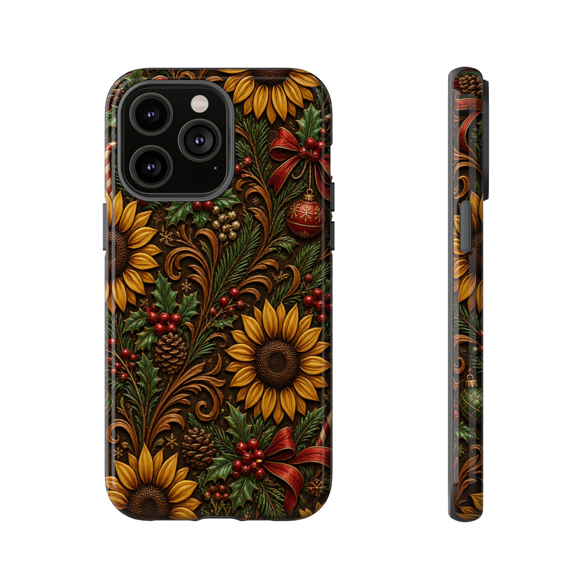 Christmas Sunflowers Tough Case