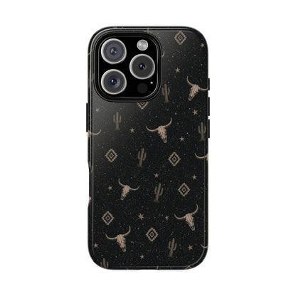 Midnight Longhorn Tough Case