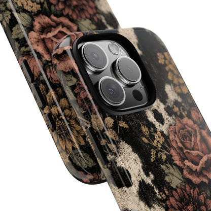 Cowhide Bloom Tough Case