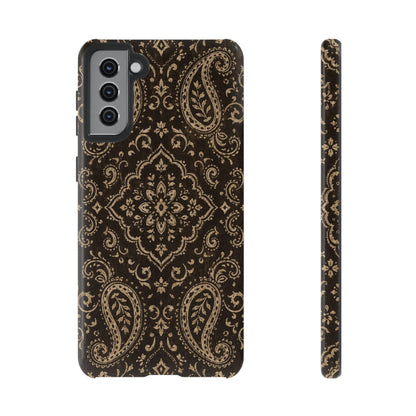 Chocolate Paisley Tough Case