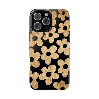 Retro Flower Tough Phone Case