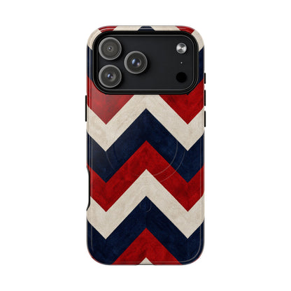 Patriotic Chevron Magnetic Case
