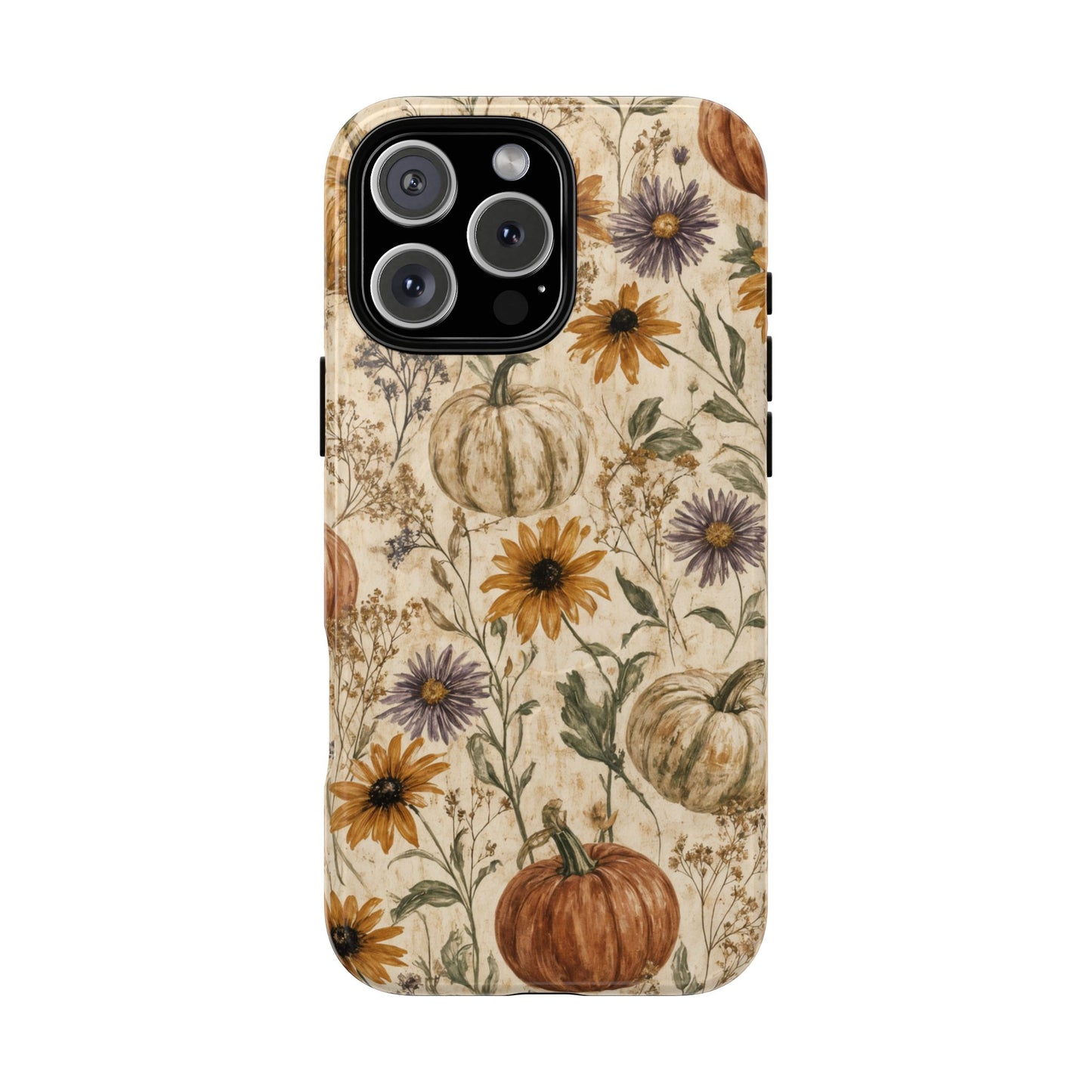 Pumpkin Wildflower Magnetic Case