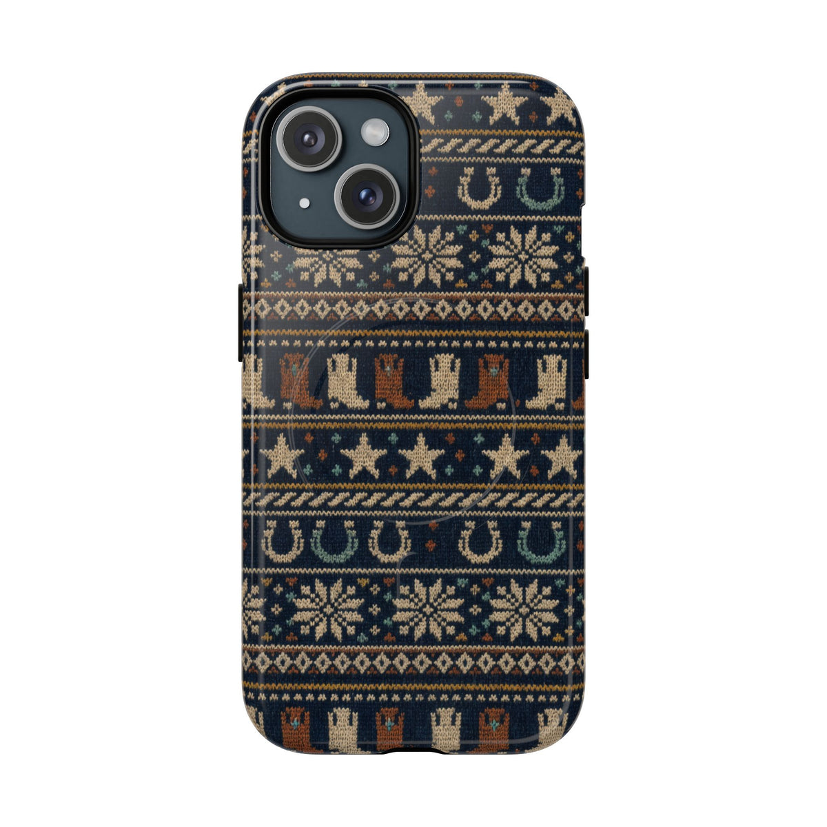 Fair Isle Boots Magnetic Case