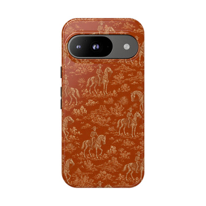 Cowboy Skeleton Toile Tough Case