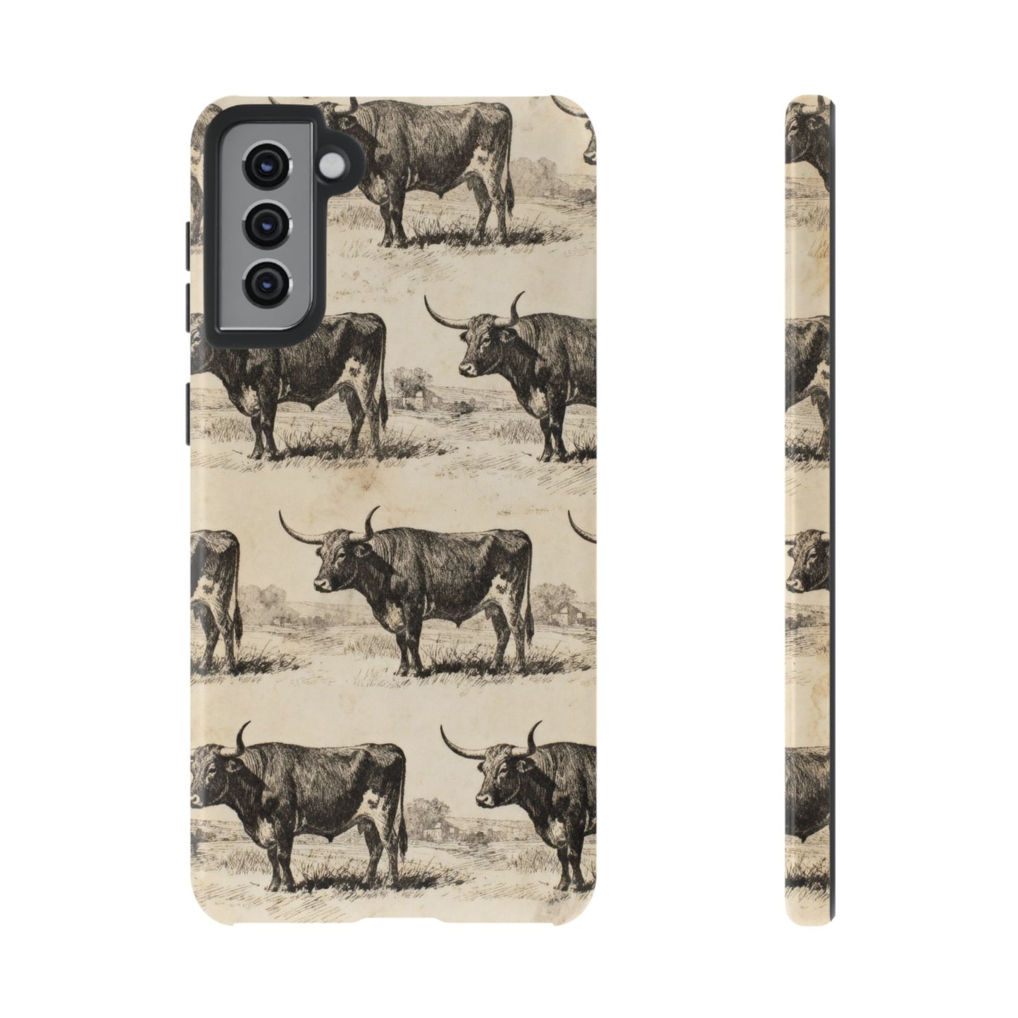Vintage Longhorns Tough Case