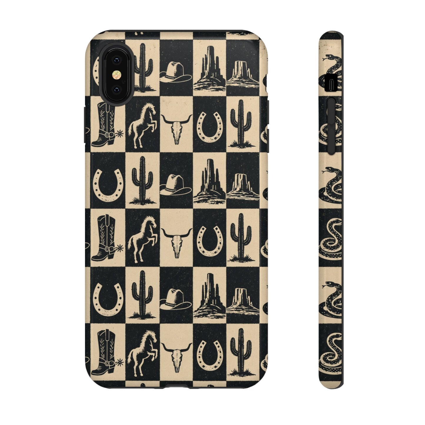 Western Checkerboard Tough Case
