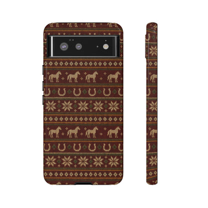 Fair Isle Horses Tough Case