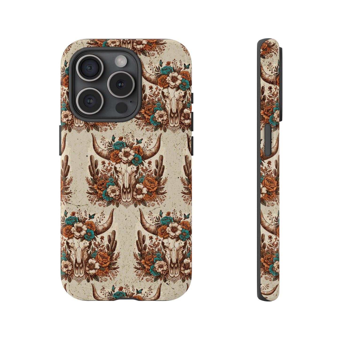 Boho Bull Skull Tough Case