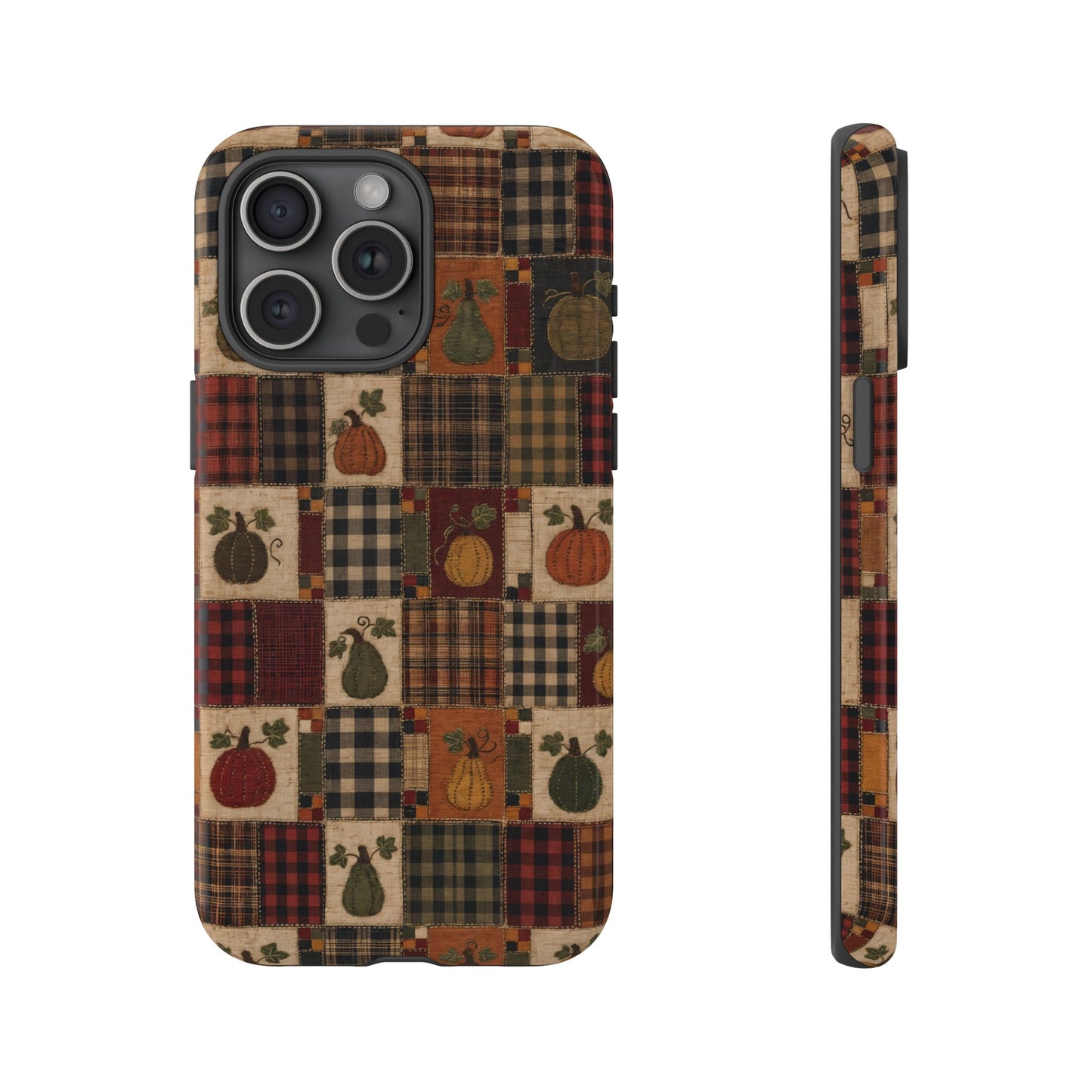 Plaid Pumpkin Tough Case