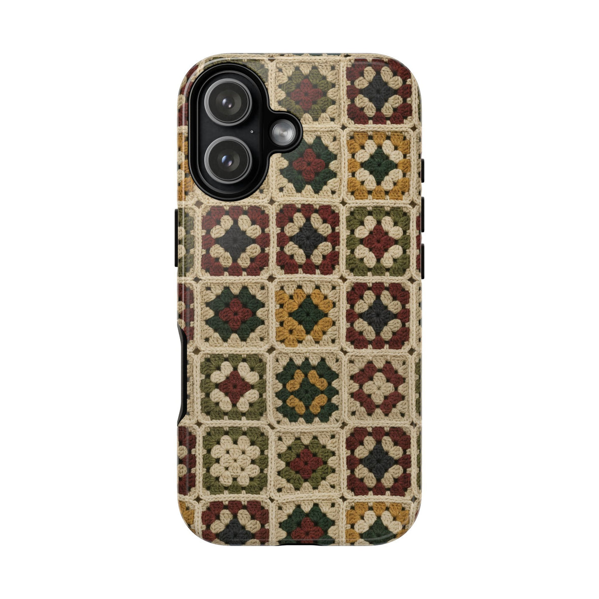 Christmas Granny Square Tough Case