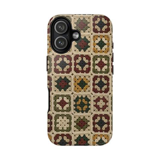 Christmas Granny Square Tough Case