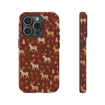 Folk Reindeer Tough Case