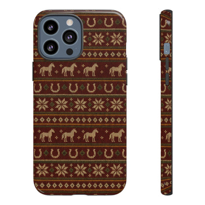 Fair Isle Horses Tough Case