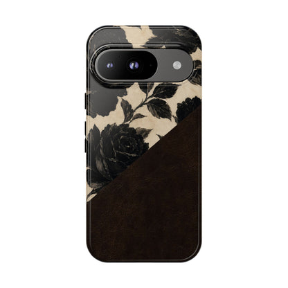 Rose Leather Tough Case