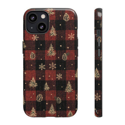 Flannel Pines Tough Case