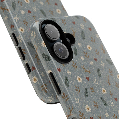 Antler Daisies Snow Tough Case