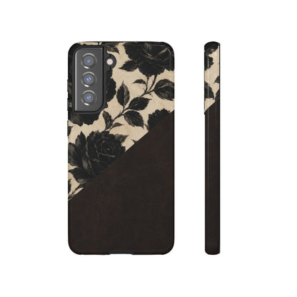 Rose Leather Tough Case