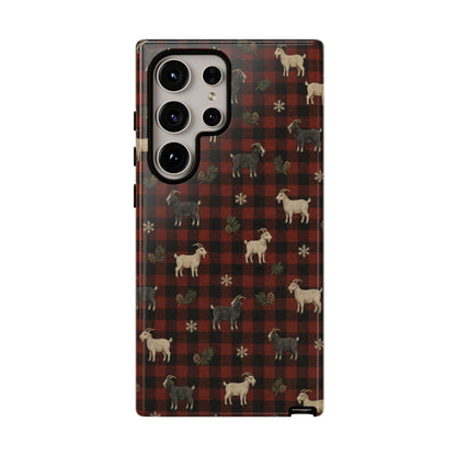 Buffalo Check Goats Tough Case